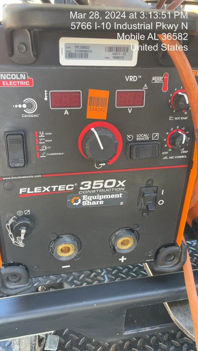 2023 LINCOLN ELECTRIC FLEXTEC 350X