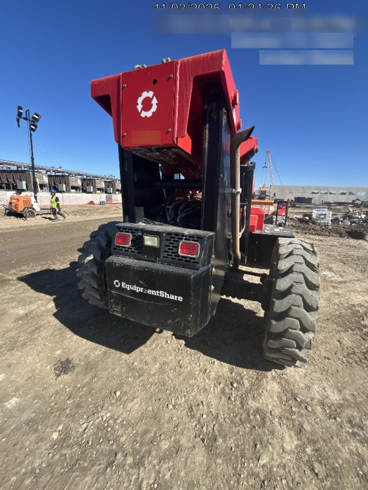 2019 Manitou MTA10055 Canopy, 120 HP, Solid Tires, Work Lights, Lift Hook, Auxiliary Hydraulics 66" Carriage and 60" Forks