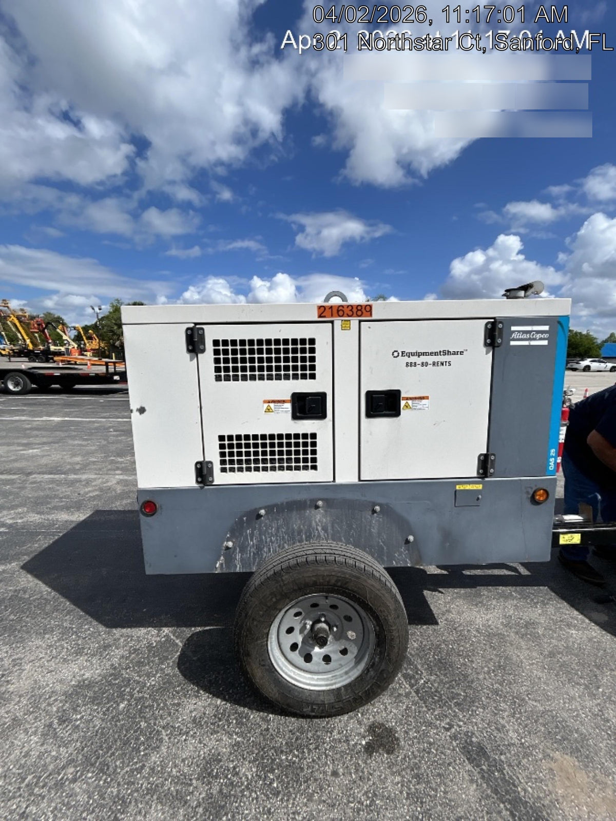 2022 ATLAS COPCO QAS25 CWK