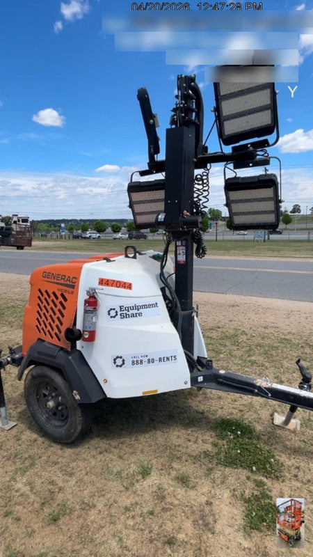 2024 Generac MLT6SKDS-STD4 ELEC WINCH Diesel, Electric Winch Mast, Powerzone Controller, (4) 320W LED Lights, 4kW Generator, 39.9 Gal Fuel Tank, 2" pintle, T3