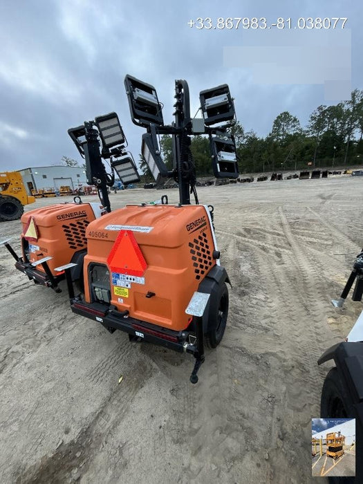 2024 Generac MLT6SKDS-STD4 ELEC WINCH Diesel, Electric Winch Mast, Powerzone Controller, (4) 320W LED Lights, 4kW Generator, 39.9 Gal Fuel Tank, 2" Ball, T3