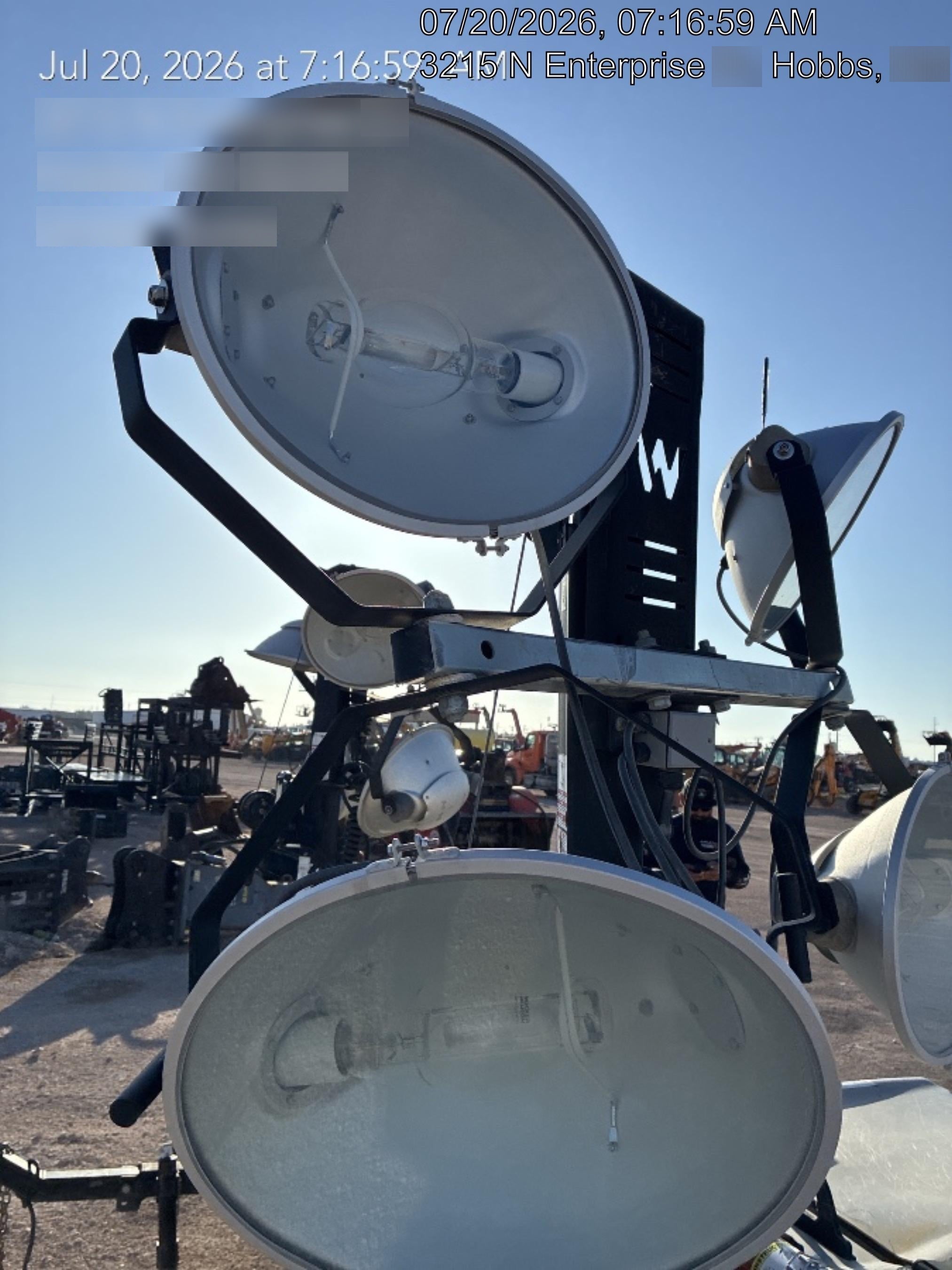 Wacker Neuson LTV6K-MH Wacker Neuson LTV6K Towable Light Tower