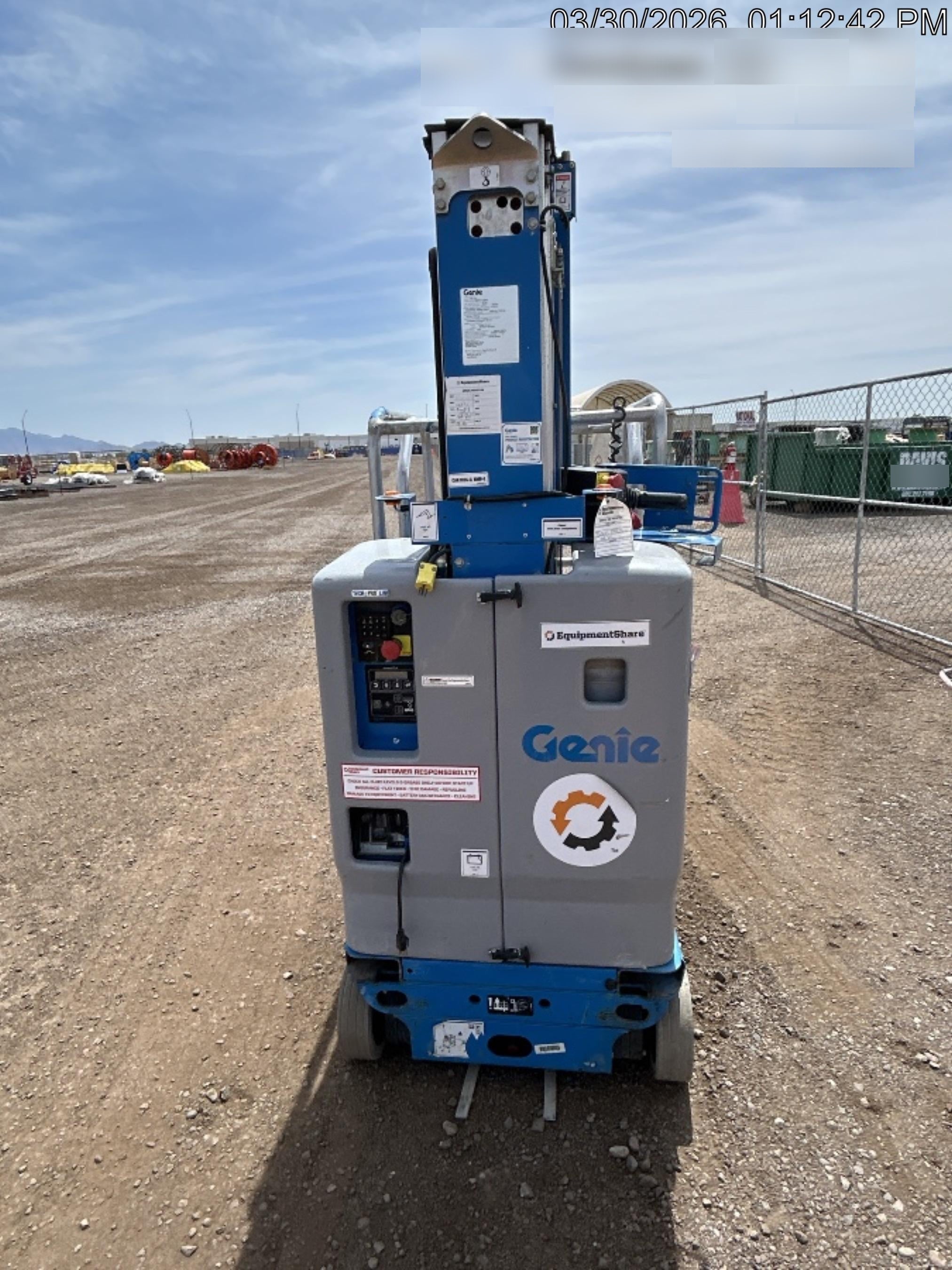 2020 GENIE GR-20
