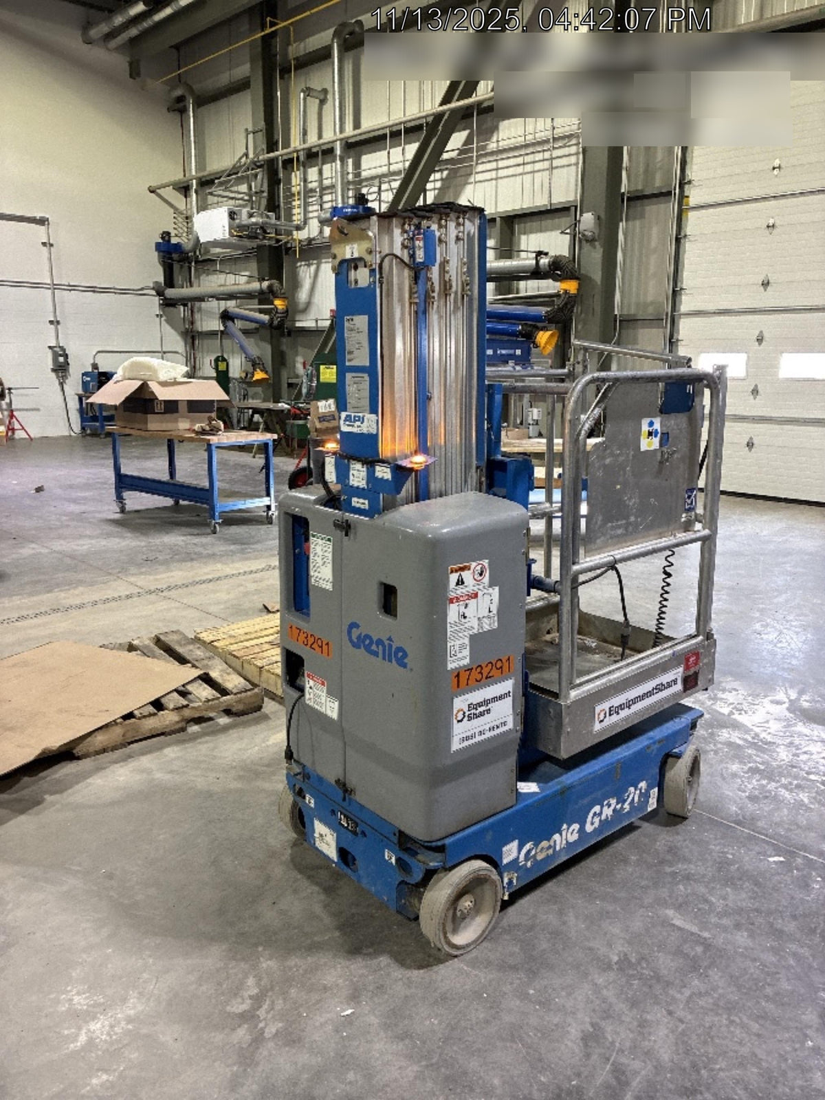 2021 GENIE GR-20