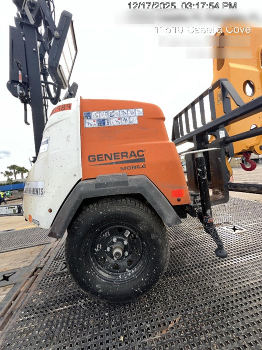 2023 Generac MLT2 Diesel, Flex Switch 120V Input, Powerzone Controller, 
(4) 320W LED Lights, 4kW Generator, 39.9 Gal Fuel Tank, 2" Ball, T3