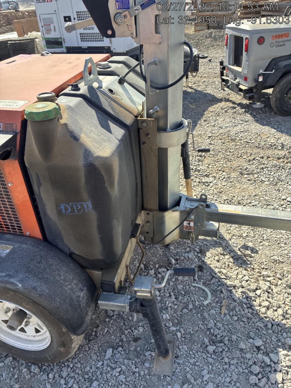 2023 Wanco WLTT-4MM4K Diesel, Deep Sea Controller, Shore Power Plug, Auto Start, (4) 350W LED Floodlights, 4kW Generator, 60 Gal Fuel Tank, 2" Ball, T3