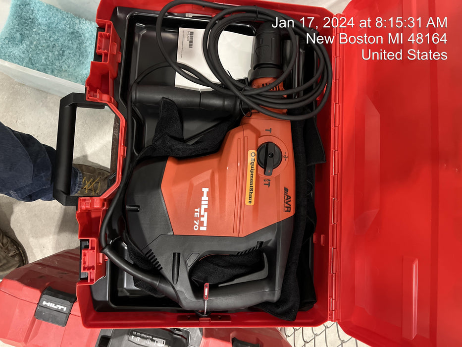 2023 HILTI TE 70-AVR