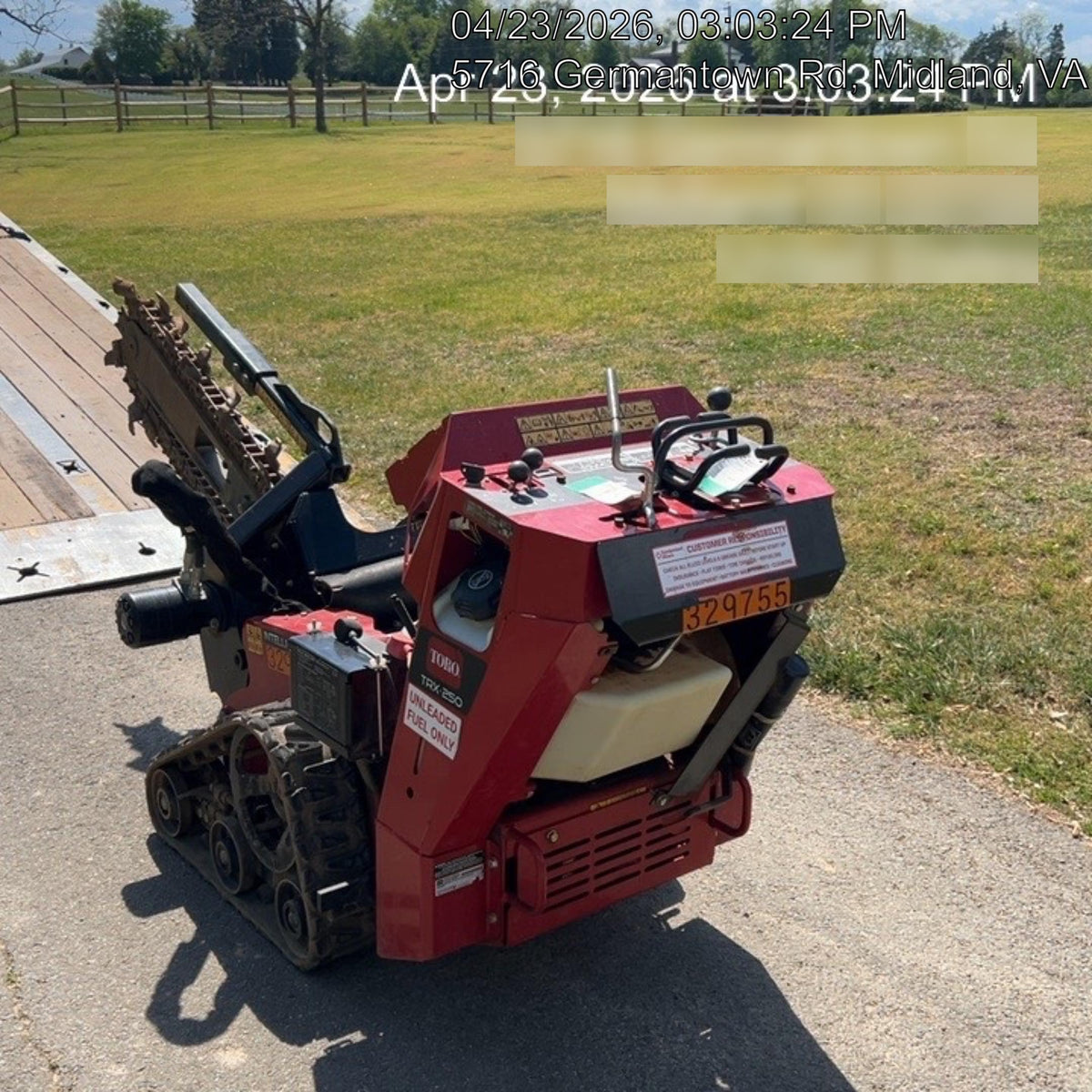 2023 TORO TRX-250