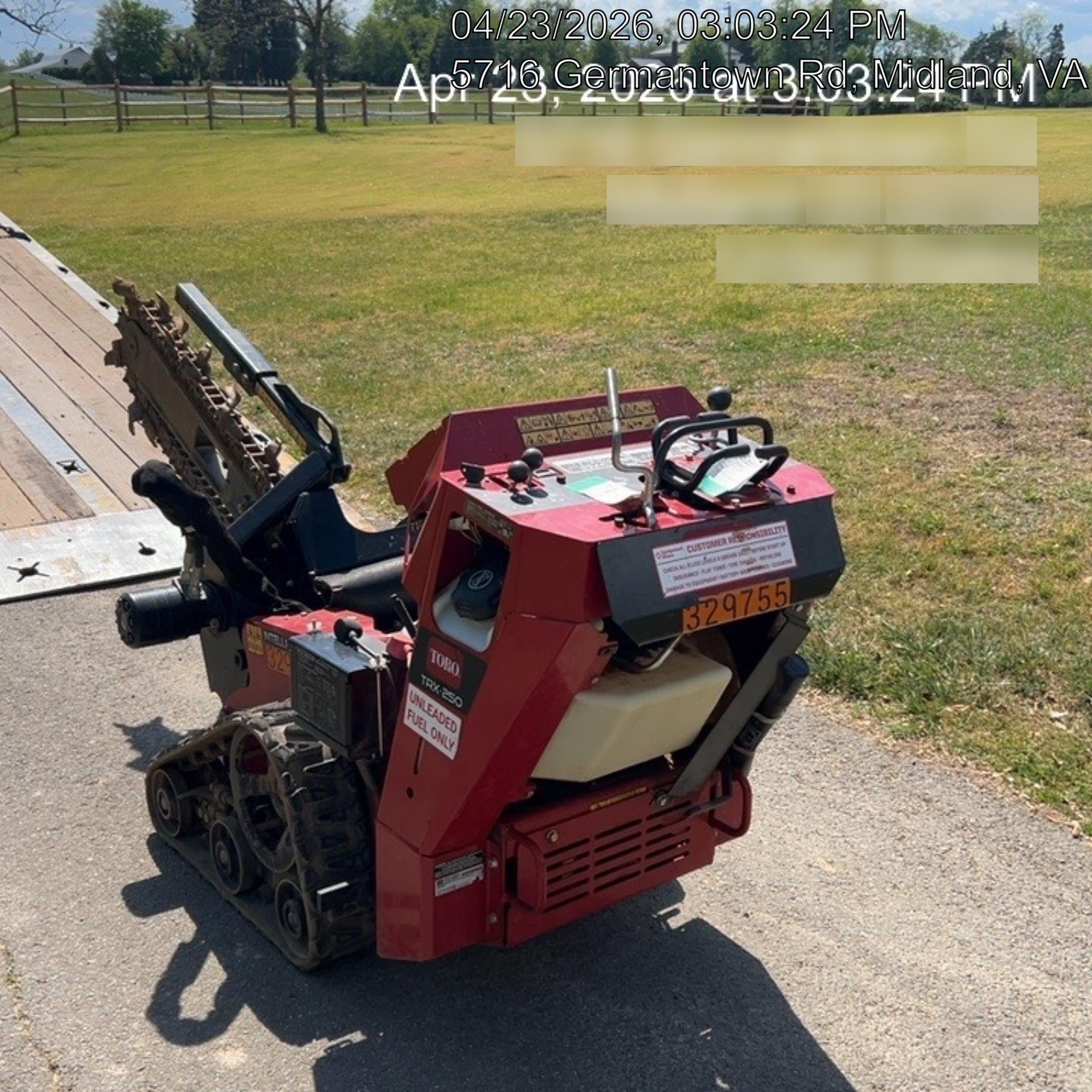 2023 TORO TRX-250
