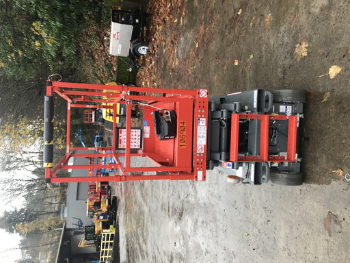 2020 Skyjack SJIII-3219 Solid NM Tires, Half height spring hinged entry gate, Dual Beacons, 800W Inverter