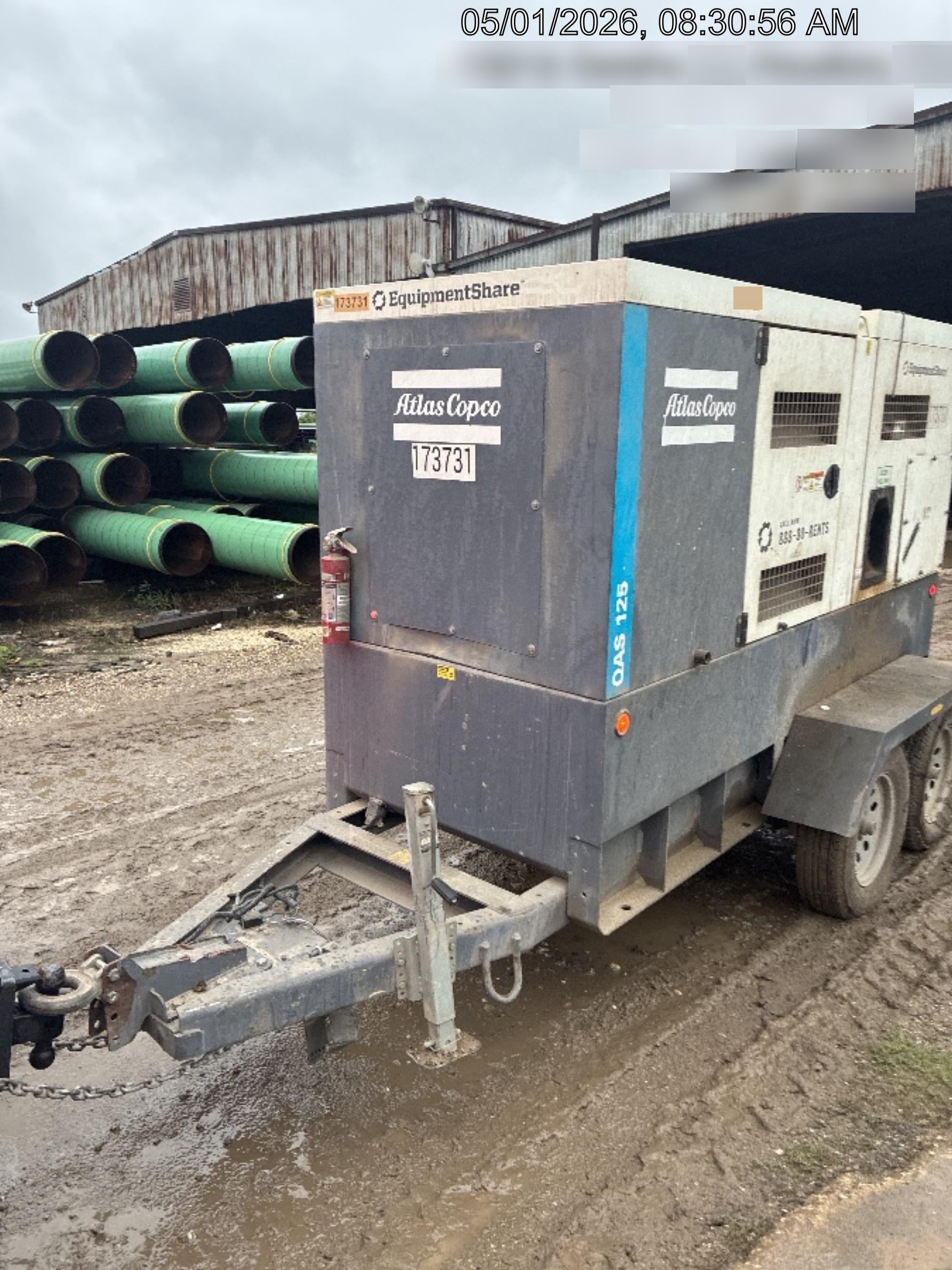 2021 ATLAS COPCO QAS 125