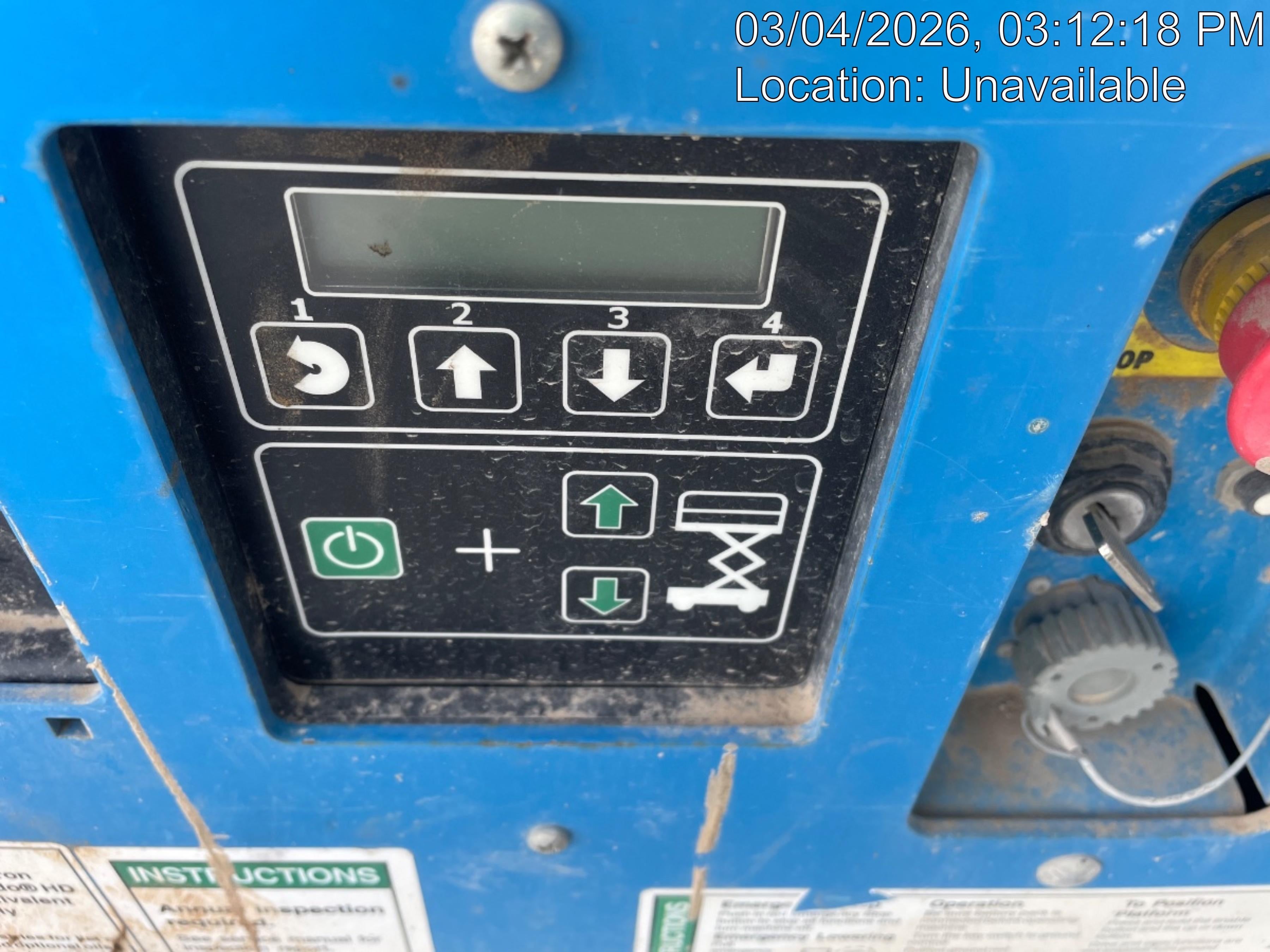 2019 Genie GS-3232 Standard Options