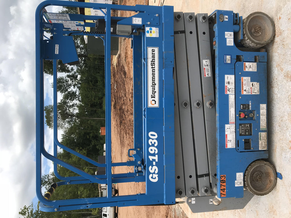 2020 Genie GS-1930 Fixed rails with chain entry gate - Pre A92.20