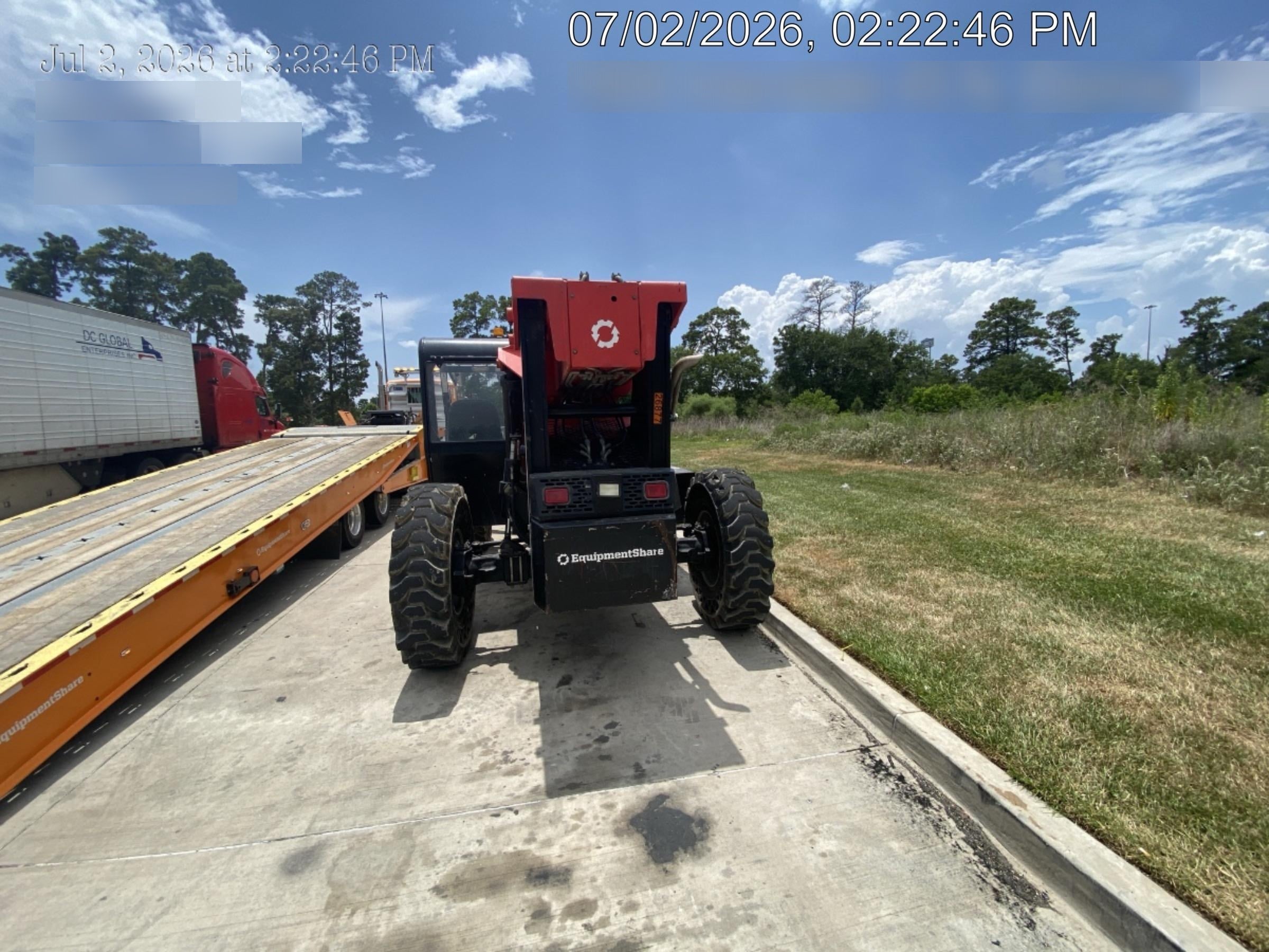 2019 Manitou MTA10055 Canopy, 120 HP, Solid Tires, Work Lights, Lift Hook, Auxiliary Hydraulics, 66" Carriage and 60" Forks