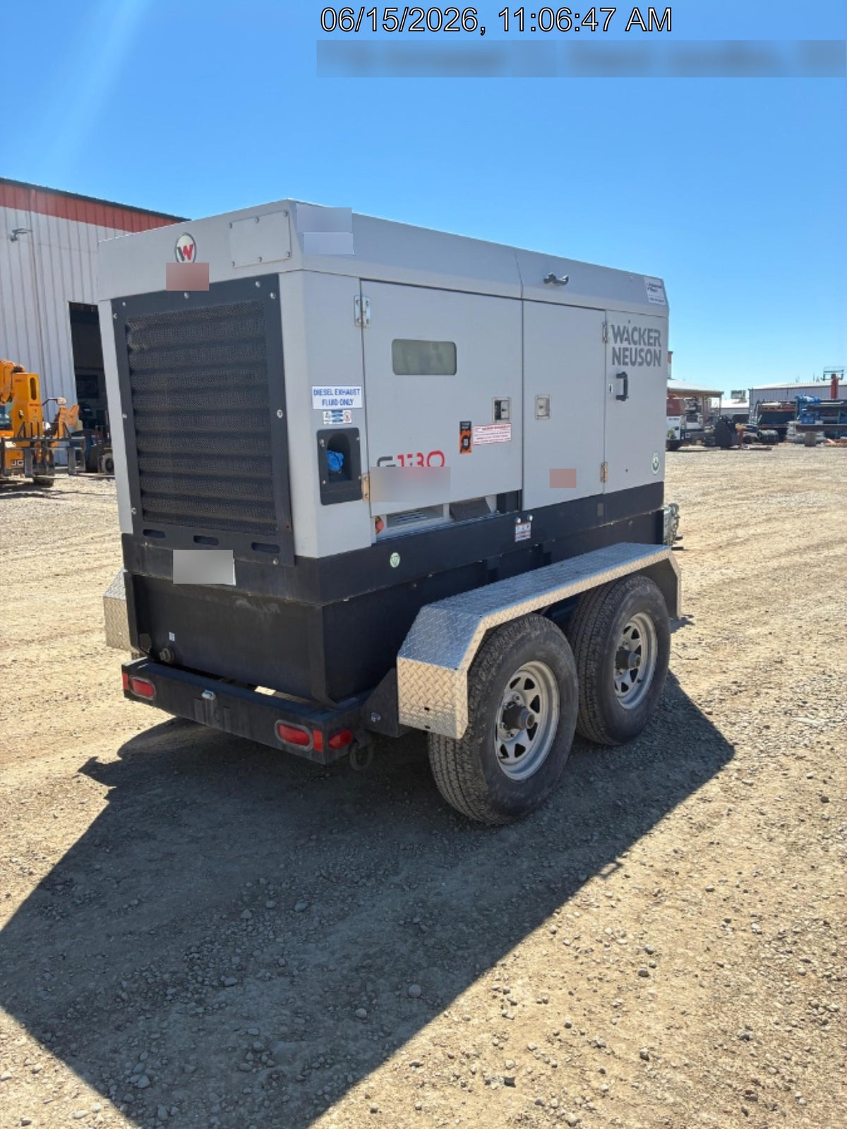 2019 WACKER NEUSON G130