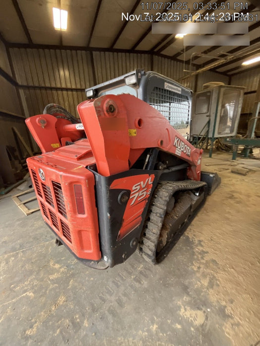 2020 Kubota SVL75-2HC Cab/Heat/Air, Standard Tracks, Standard Flow