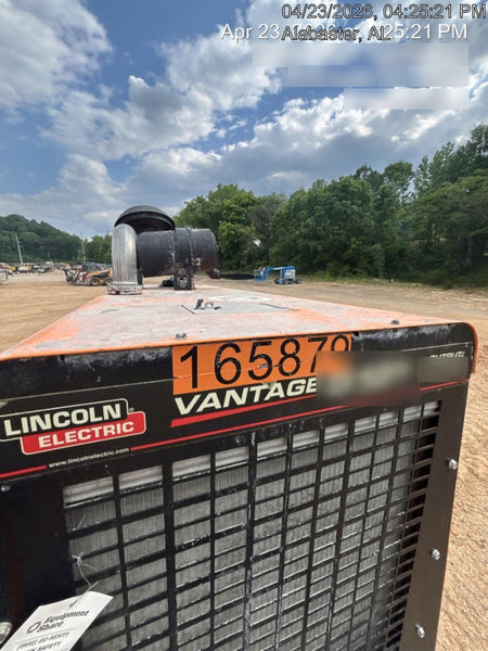 2021 Lincoln Electric Vantage 549X Ready Pak 3, ORANGE (includes trailer, cable rack, fender light kit)
