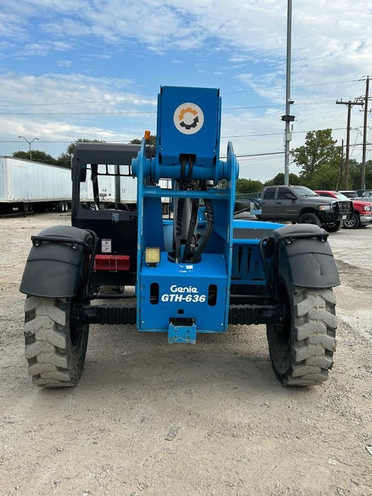 2018 Genie GTH-636 Genie GTH-636 w/Open ROPS, Solid Tires, Work Light/Beacon, 48" Carriage and Forks