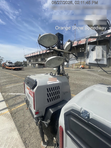 2019 Wacker Neuson LTV6L-MH Wacker Neuson LTV6L Mobile Light Tower w/Fuel Level Sensor Installed