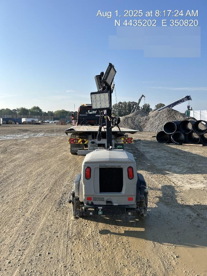 2024 Wacker Neuson LTT4 Diesel, Kohler KDW702, Deep Sea Controller, Auto Start, LED 320W, Bypass Outlet, T3
