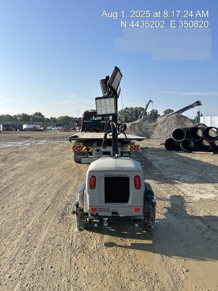 2024 Wacker Neuson LTT4 Diesel, Kohler KDW702, Deep Sea Controller, Auto Start, LED 320W, Bypass Outlet, T3