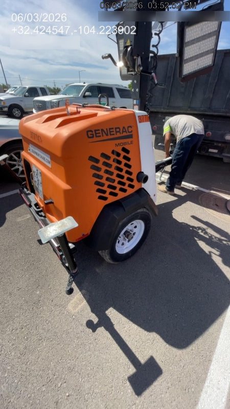 2023 Generac MLT2 Diesel, Flex Switch 120V Input, Powerzone Controller, 
(4) 320W LED Lights, 4kW Generator, 39.9 Gal Fuel Tank, 2" Ball, T3