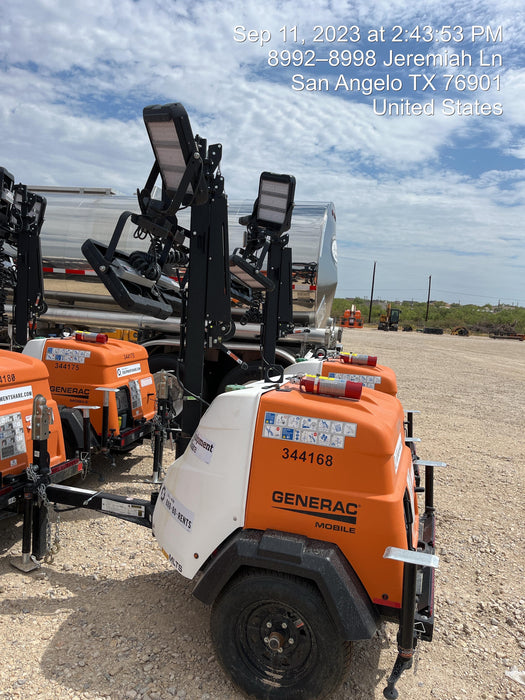 2023 Generac MLT2 Diesel, Flex Switch 120V Input, Powerzone Controller, (4) 320W LED Lights, 4kW Generator, 39.9 Gal Fuel Tank, 2" Ball, T3