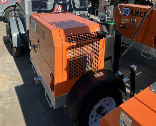 2024 Wanco WLTT-4MM4K Diesel, Deep Sea Controller, Shore Power Plug, Auto Start, (4) 350W LED Floodlights, 4kW Generator, 60 Gal Fuel Tank, 2" Ball, T3