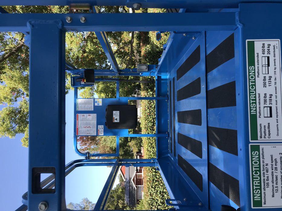 2020 Genie GS-3246 Standard, Folding full height swing gate, 800W Inverter