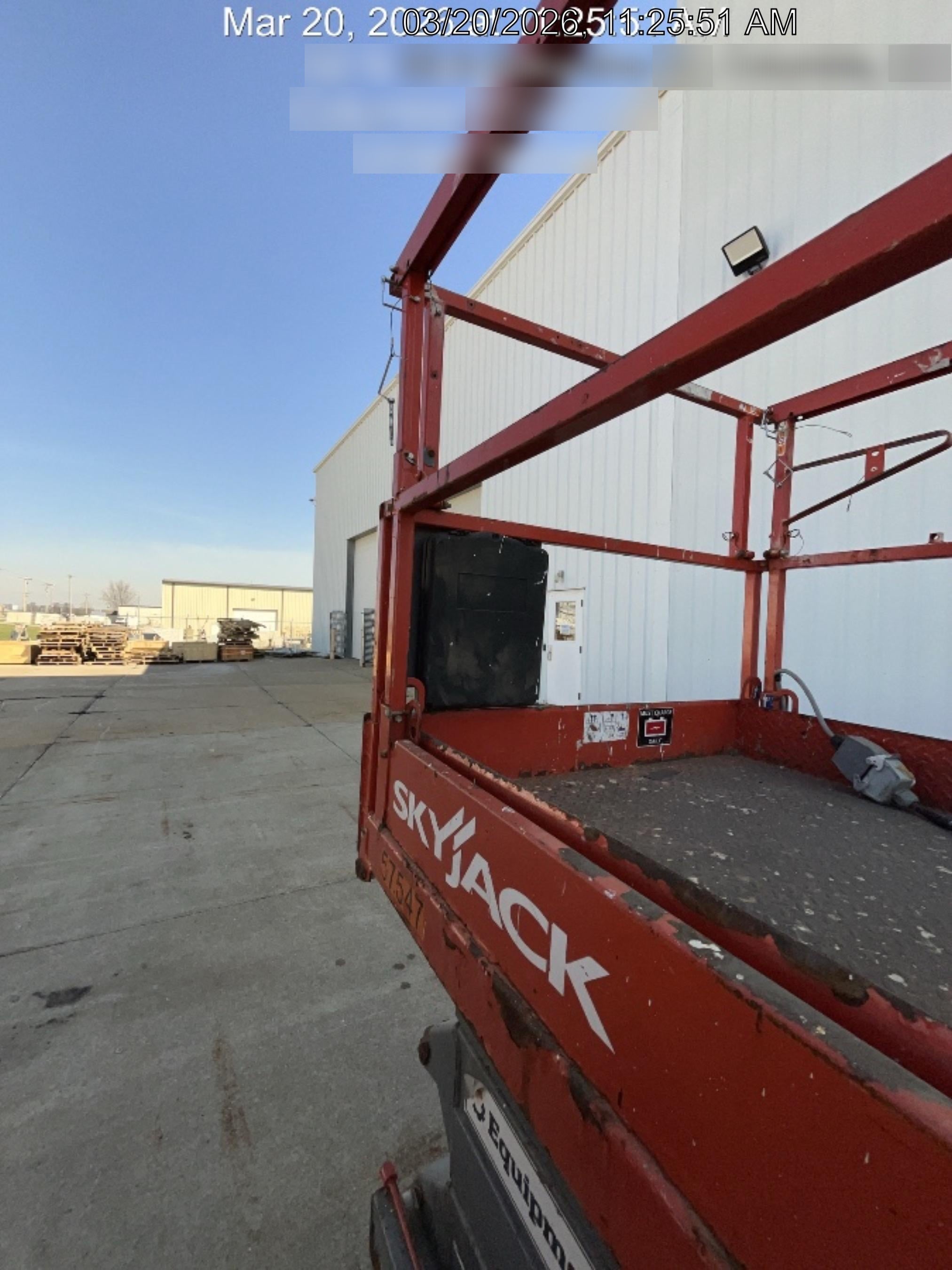 2016 Skyjack SJIII-4632 Standard Rental Specs