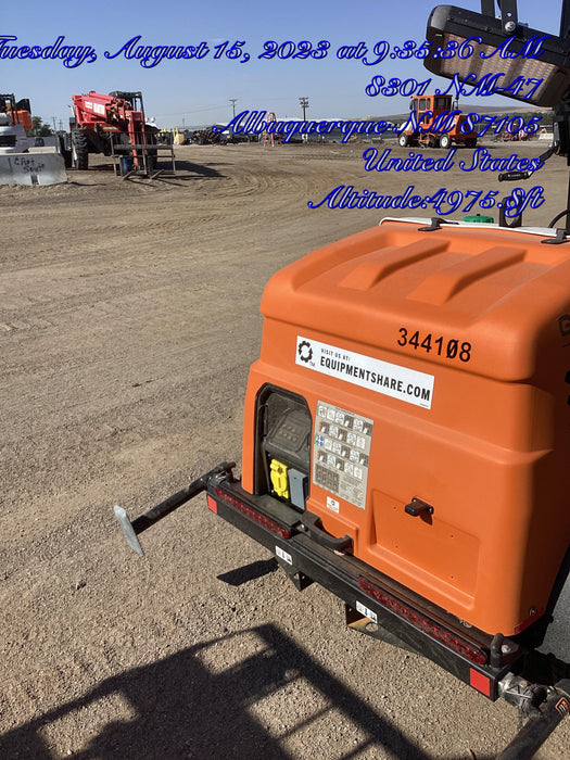 2023 Generac MLT2 Diesel, Flex Switch 120V Input, Powerzone Controller, (4) 320W LED Lights, 4kW Generator, 39.9 Gal Fuel Tank, 2" Ball, T3