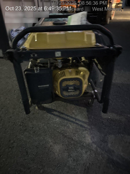 2023 Atlas Copco P6500W 5.5kW, AC390FD Gasoline Engine, Wheel & Handle Kit, (2) 120V Duplex 15A + (1) 120/240V 30A Twist Lock