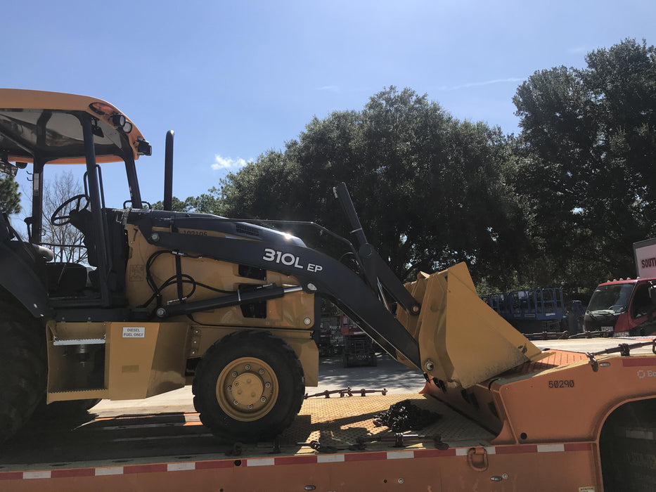 2020 John Deere 310LEP Canopy, 4WD, Standard Stick, Pilot Controls, 2 Way Hydraulics, TAG Manual QC