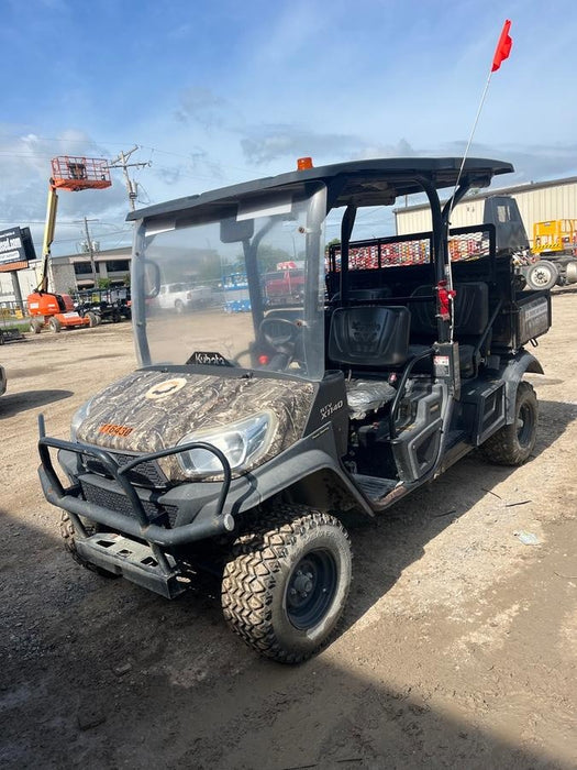 2020 Kubota RTV-X1140 CAMO, CANOPY, STROBE, BACK UP ALARM, WINDSHIELD, FIRE EXT