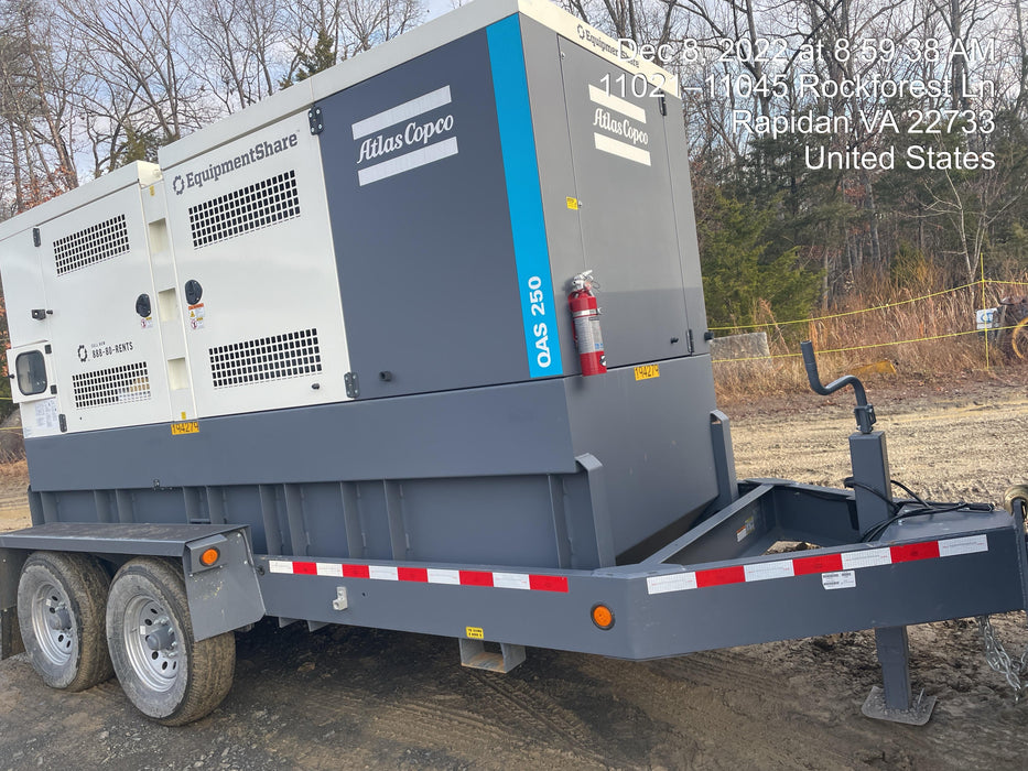 2021 ATLAS COPCO QAS250