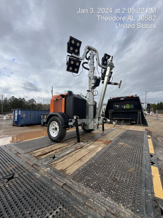 2023 Wanco WLTT-4MM4K Diesel, Deep Sea Controller, Shore Power Plug, Auto Start, (4) 350W LED Floodlights, 4kW Generator, 60 Gal Fuel Tank, 2" Ball, T3