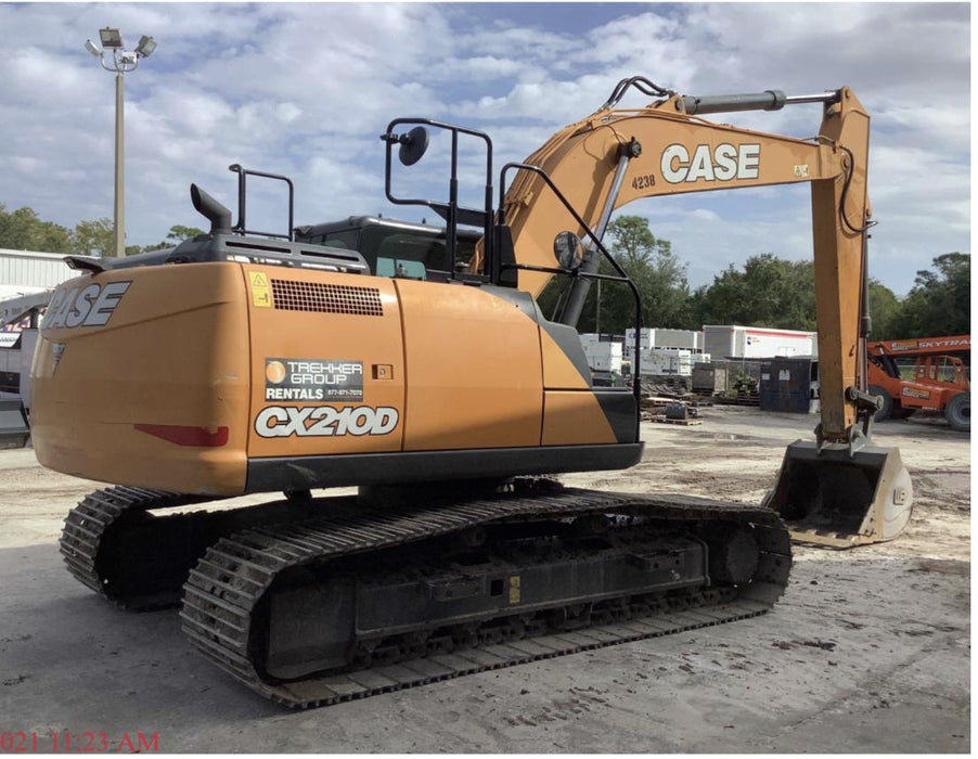 2018 CASE CX210D