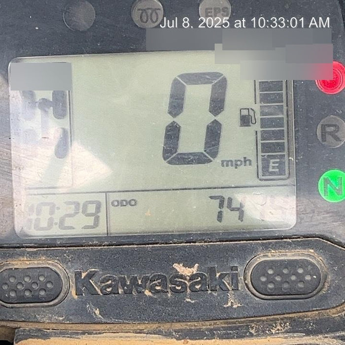 2019 Kawasaki Mule PRO-DXT Standard Options, Backup Alarm, Beacon, Plastic Hard Top, Poly Windshield, Horn Kit