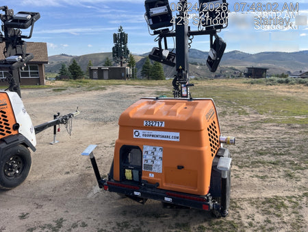 2023 Generac MLT2 Diesel, Flex Switch 120V Input, Powerzone Controller, (4) 320W LED Lights, 4kW Generator, 39.9 Gal Fuel Tank, 2" Ball, T3