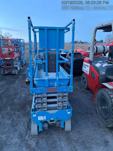 2020 Genie GS-1930 Solid Non Marking Tires, Beacon, Folding rails with half height swing gate