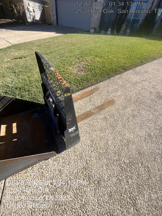 2023 BOBCAT 36" Mini Skid Steer Fork Carriage - Bobcat