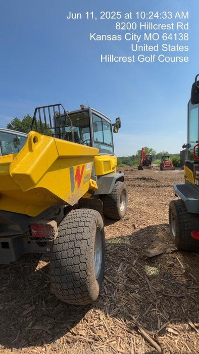2025 WACKER NEUSON DV605 Cab Turf Tires