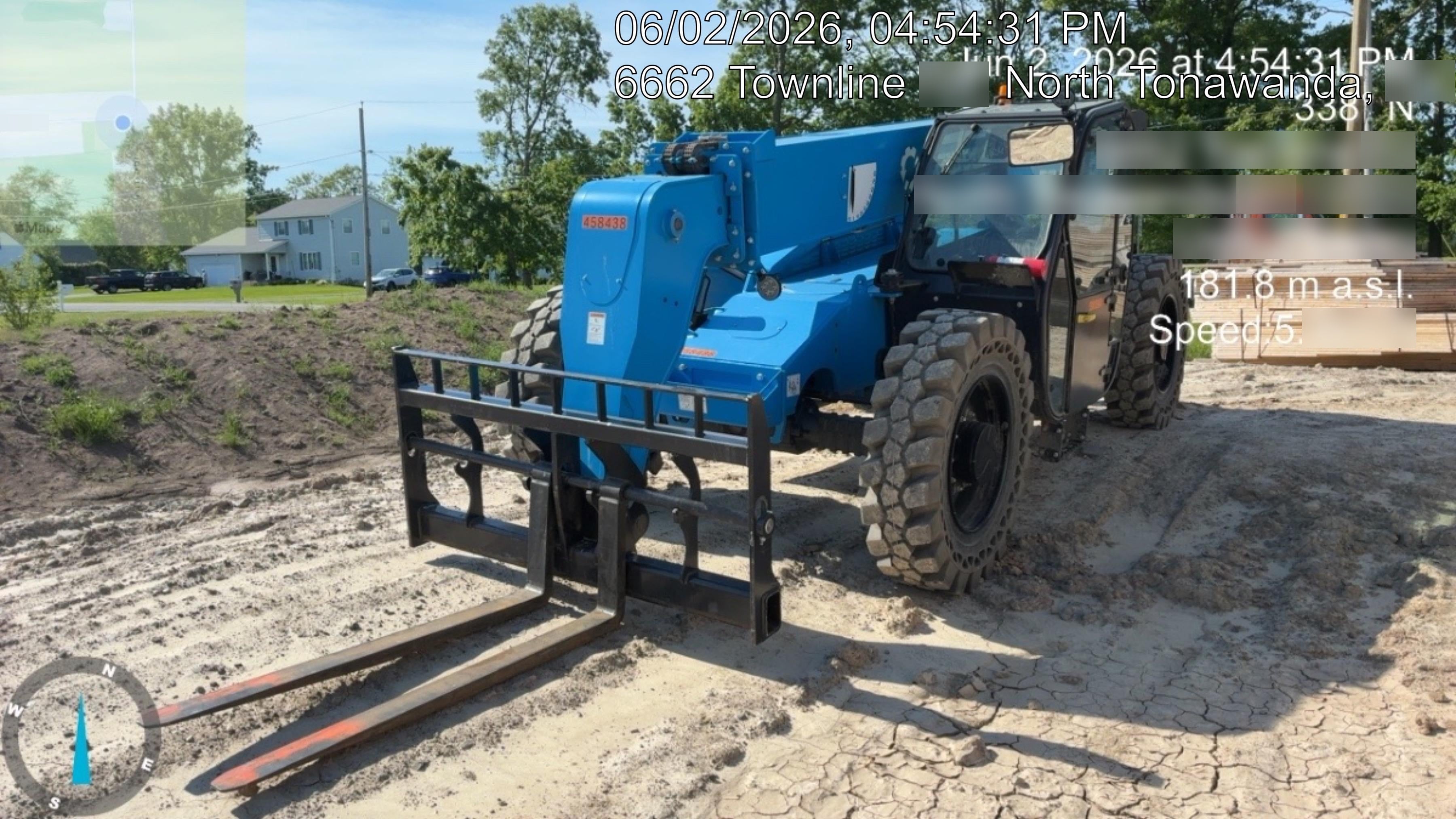 2024 Genie GTH-844 74Hp Dsl, Cab/Heat/Air, Sld Tires, LED WL, Bcn, L Hook, T3 + Access Control