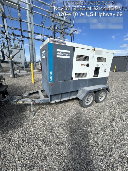 2020 ATLAS COPCO QAS 125