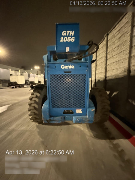 2017 Genie GTH-1056 Solid Tires, 60" carriage, Light Kit, Open ROPS