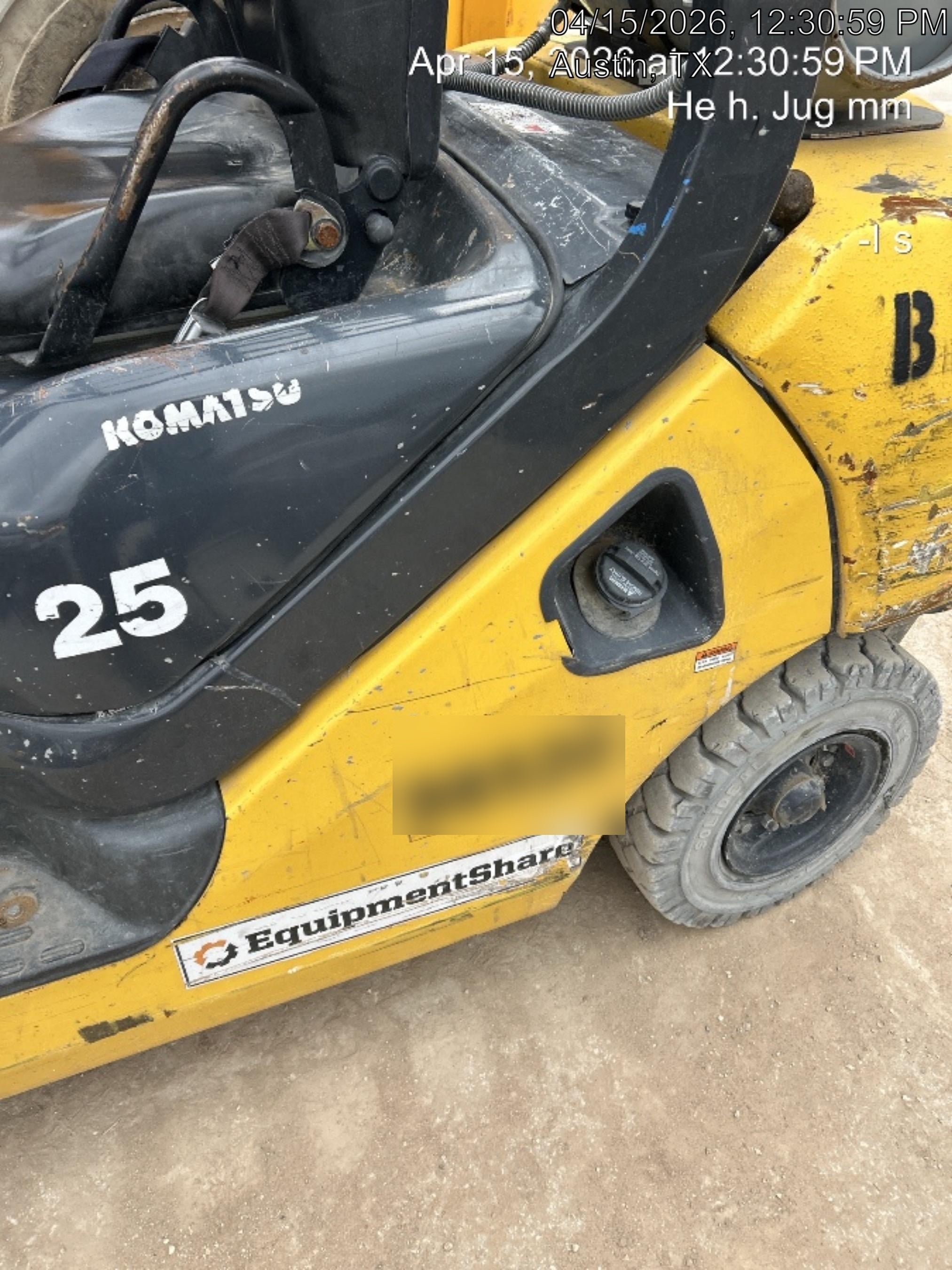 2020 KOMATSU FG25T-16