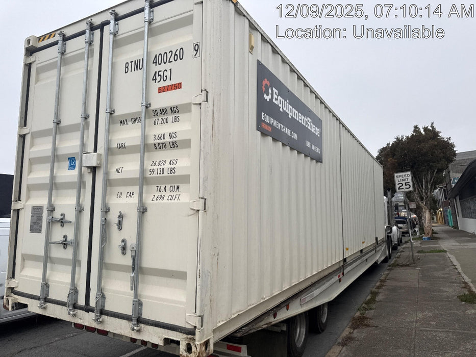2025 CONEX Storage Container 8'x8'x40'