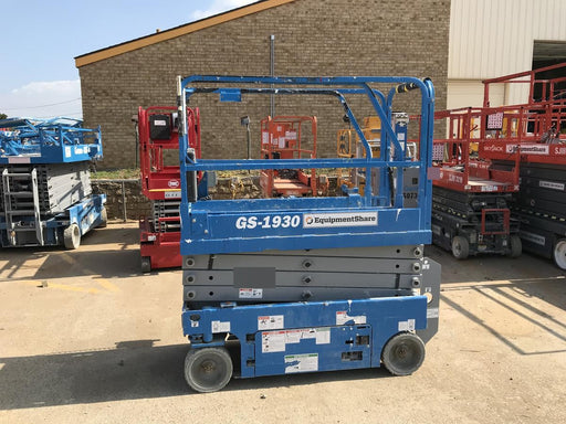 2019 Genie GS-1930 Fixed Rails with Chain Entry