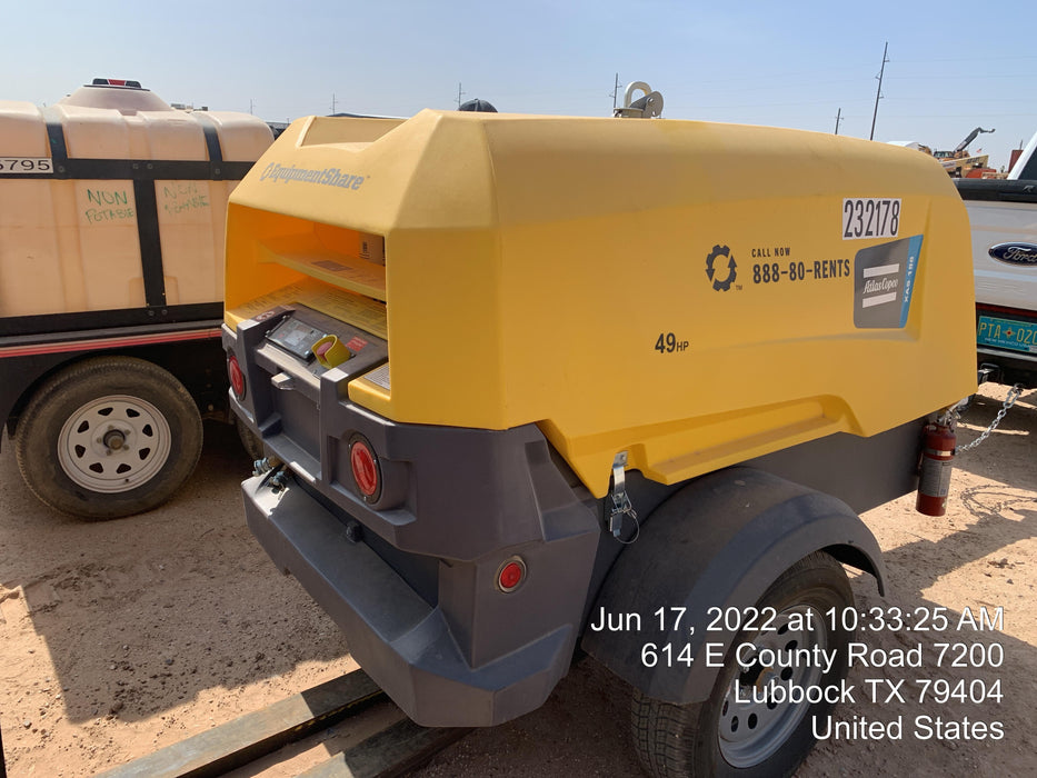 2022 ATLAS COPCO XAS188 CWK