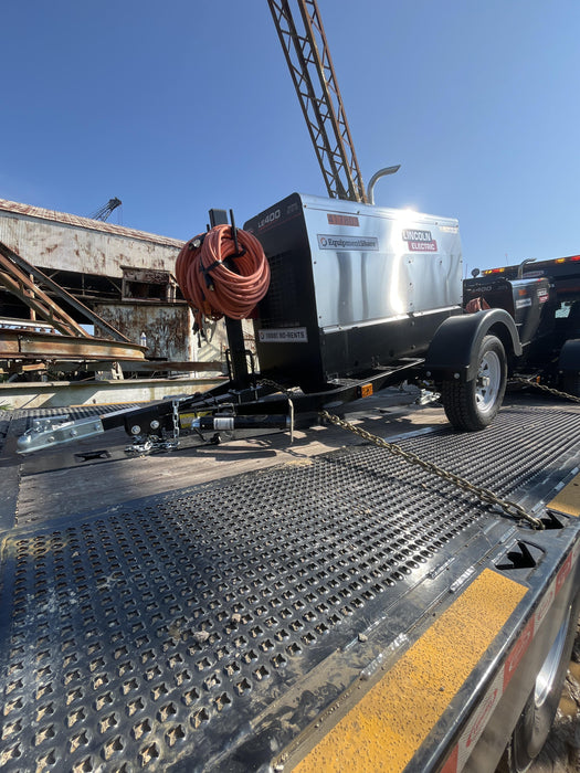 2024 Lincoln Electric LE400 Kubota V1505, Trlr, Cable Rack, Light Kit, ES Decals, T3